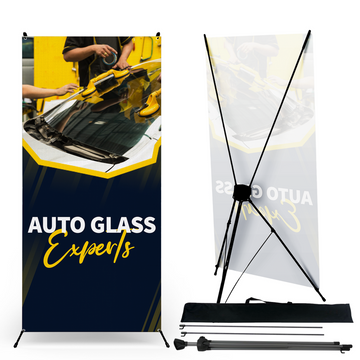 AUTO GLASS EXPERTS X-BANNER