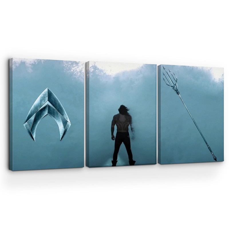 AQUAMAN WALL CANVAS