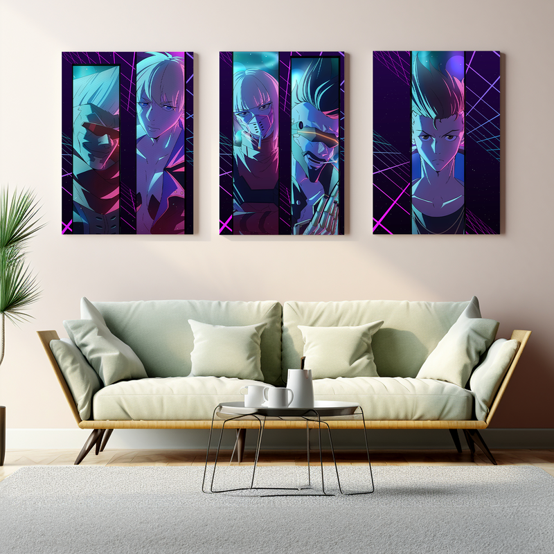 CYBERPUNK CANVAS DECOR
