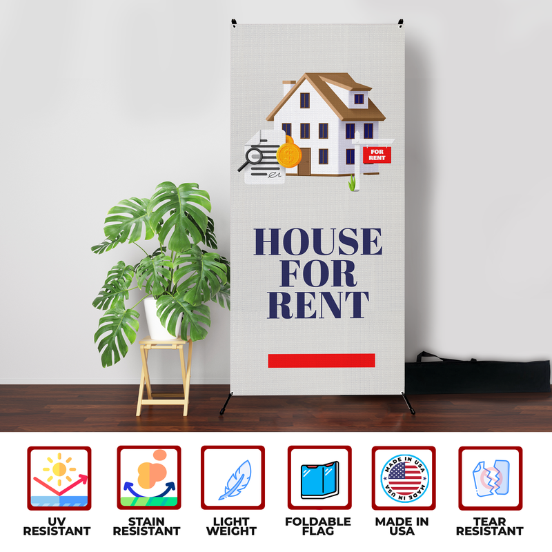 HOUSE FOR RENT X-BANNER