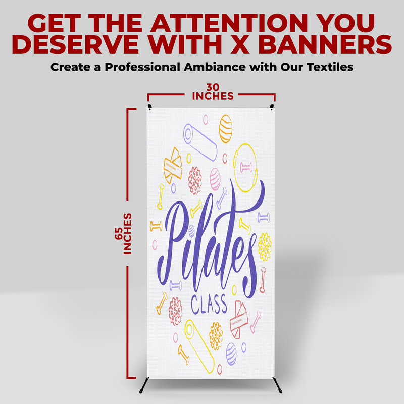 PILATES CLASS X-BANNER