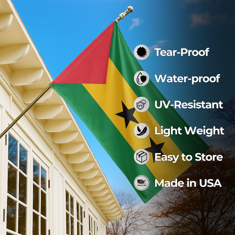 SAO TOME & PRINCIPE FLAG