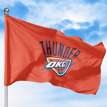 OKLAHOMA CITY THUNDER FLAG