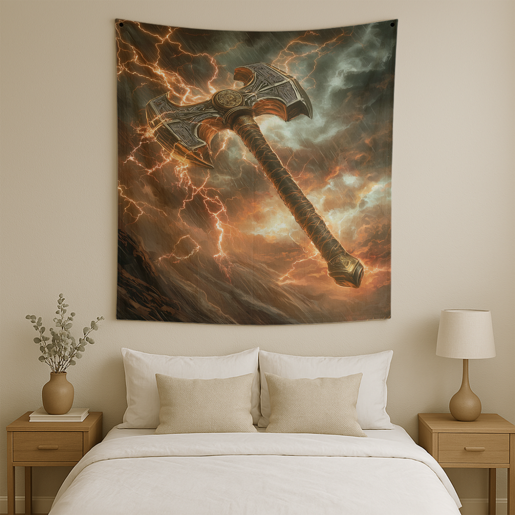 STORMBREAKER'S THUNDER WALL TAPESTRY