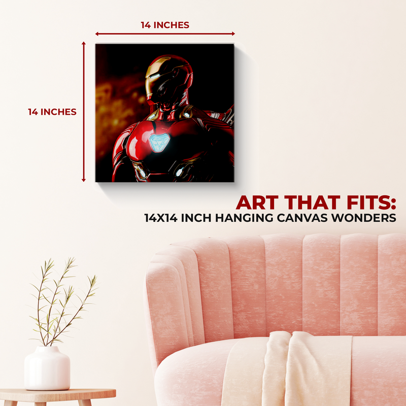 IRON MAN WALL CANVAS DECOR