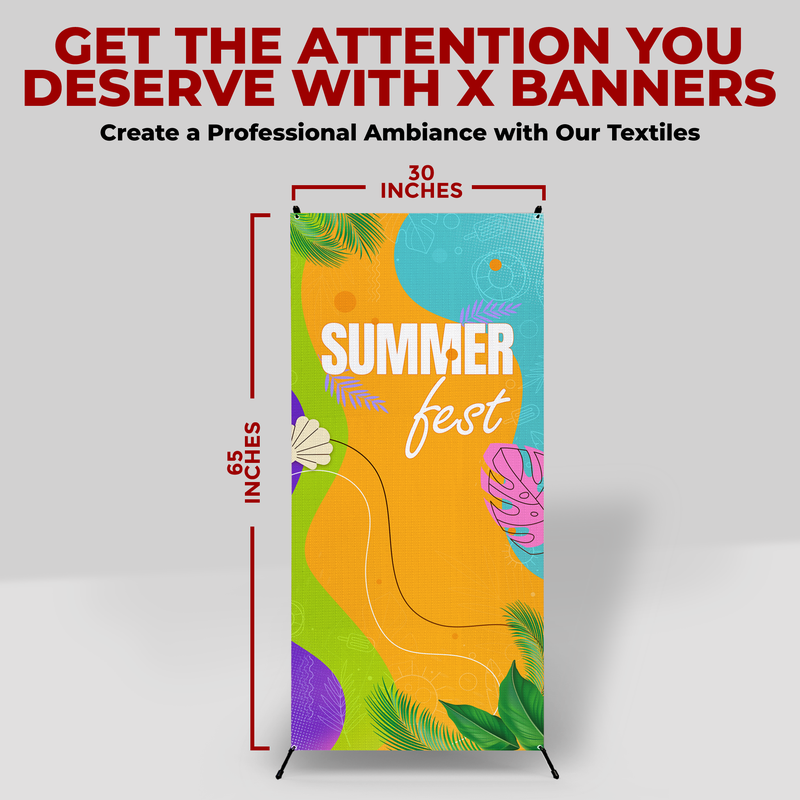 SUMMER FEST X-BANNER