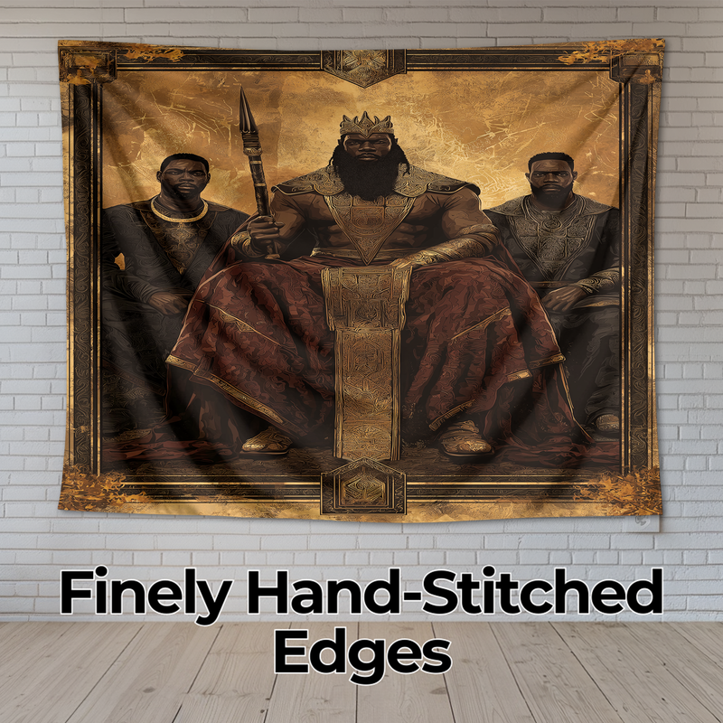 THE POWER OF BLACK KINGS WALL TAPESTRY