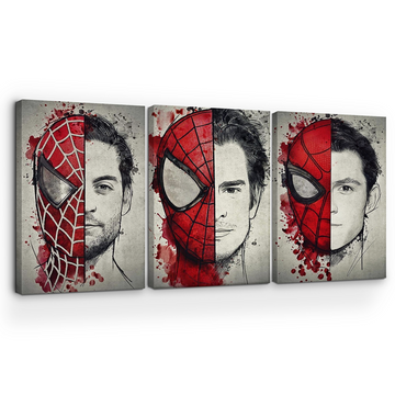 SPIDERMAN ACTORS CANVAS DECOR