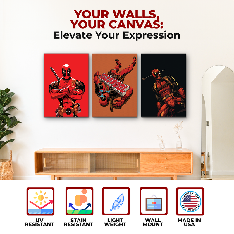 DEADPOOL CANVAS DECOR