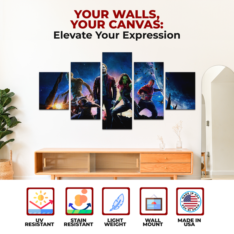 GUARDIANS OF GALAXY WALL CANVAS