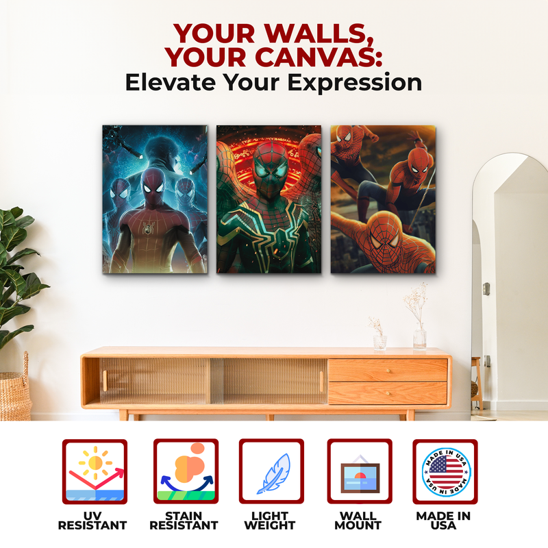 SPIDERMAN UNIVERSE CANVAS DECOR
