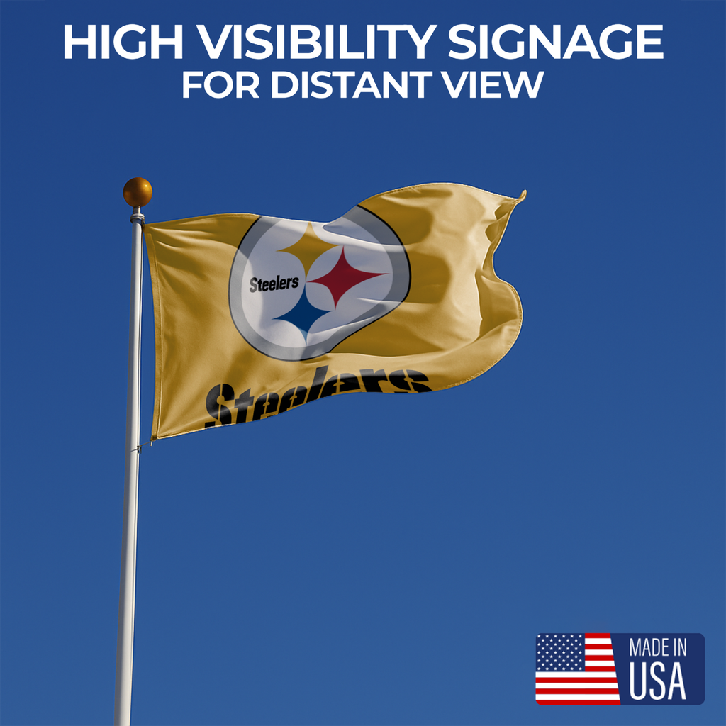 PITTSBURG STEELERS FLAG
