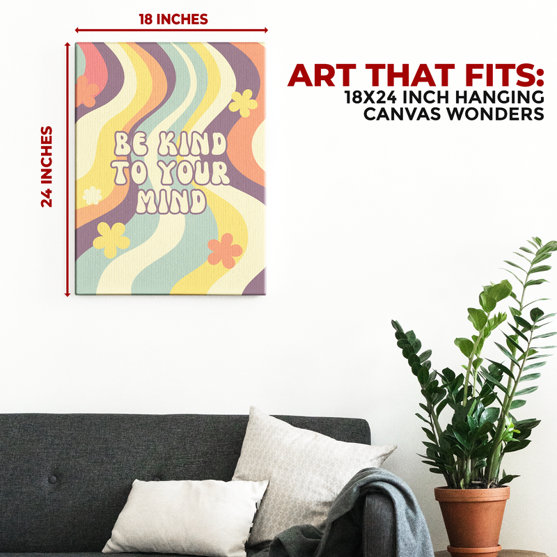 BE KIND DECOR CANVAS
