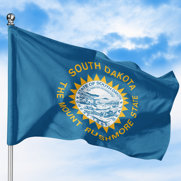 SOUTH DAKOTA STATE FLAG