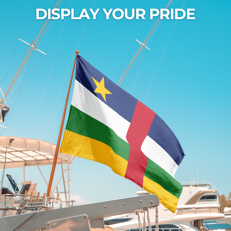 CENTRAL AFRICAN REPUBLIC FLAG