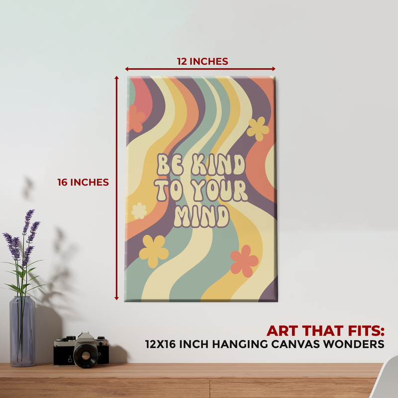 BE KIND DECOR CANVAS