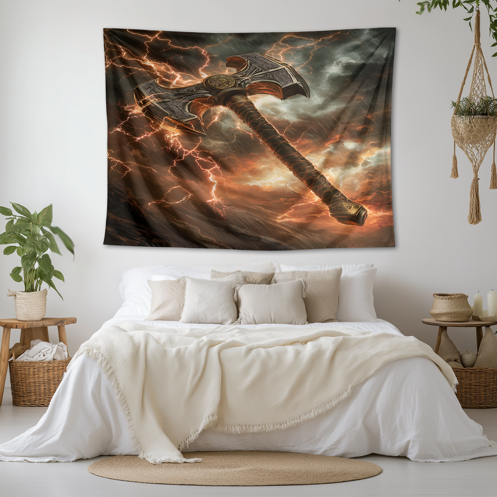 STORMBREAKER'S THUNDER WALL TAPESTRY