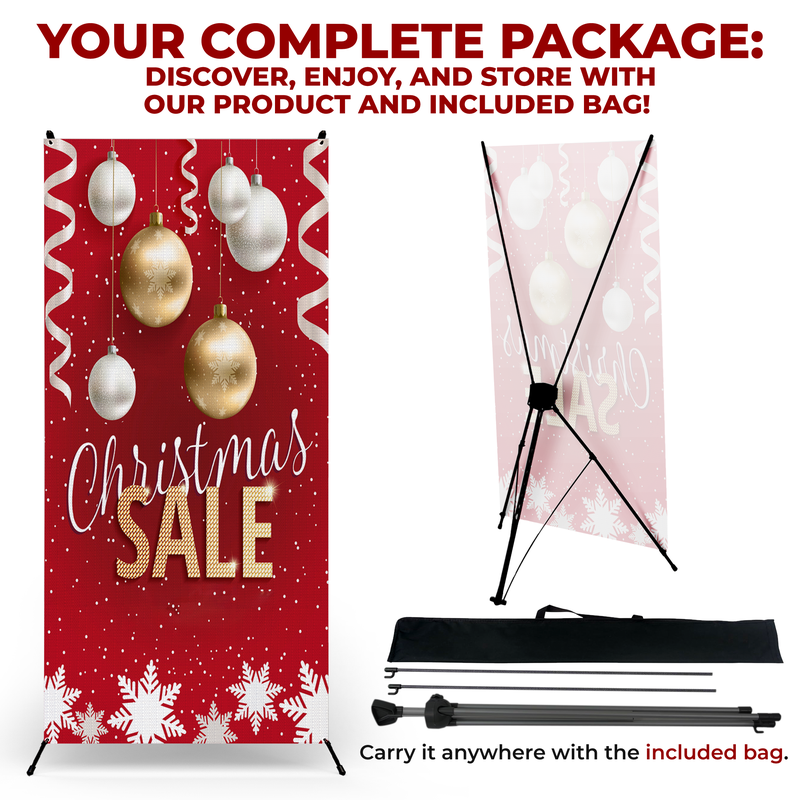 CHRISTMAS SALE X-BANNER