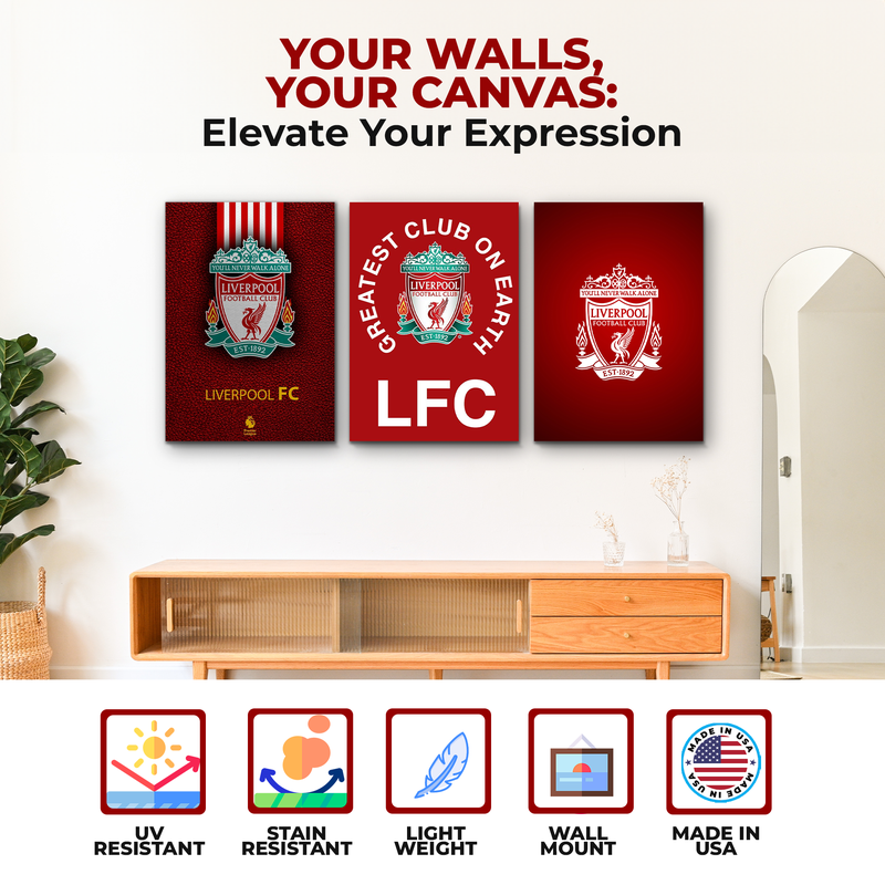 LIVERPOOL FC WALL CANVAS