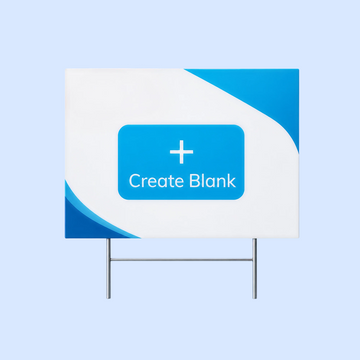 CUSTOM YARD SIGN