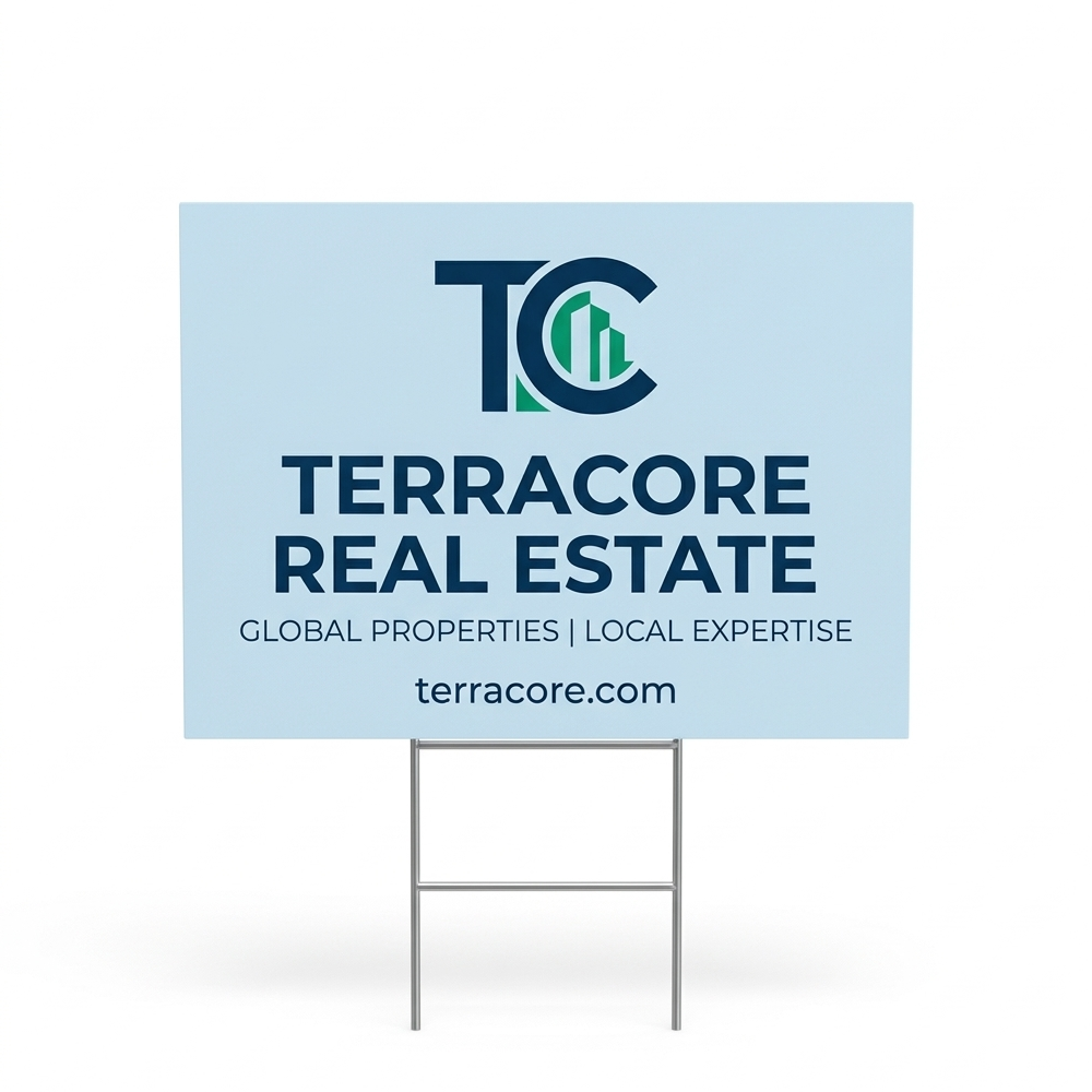 CUSTOM YARD SIGN