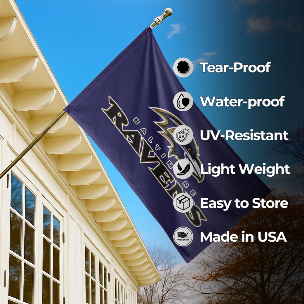 BALTIMORE RAVENS FLAG