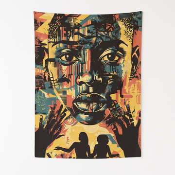 BLACK LIVES MATTER TRIBU WALL TAPESTRY