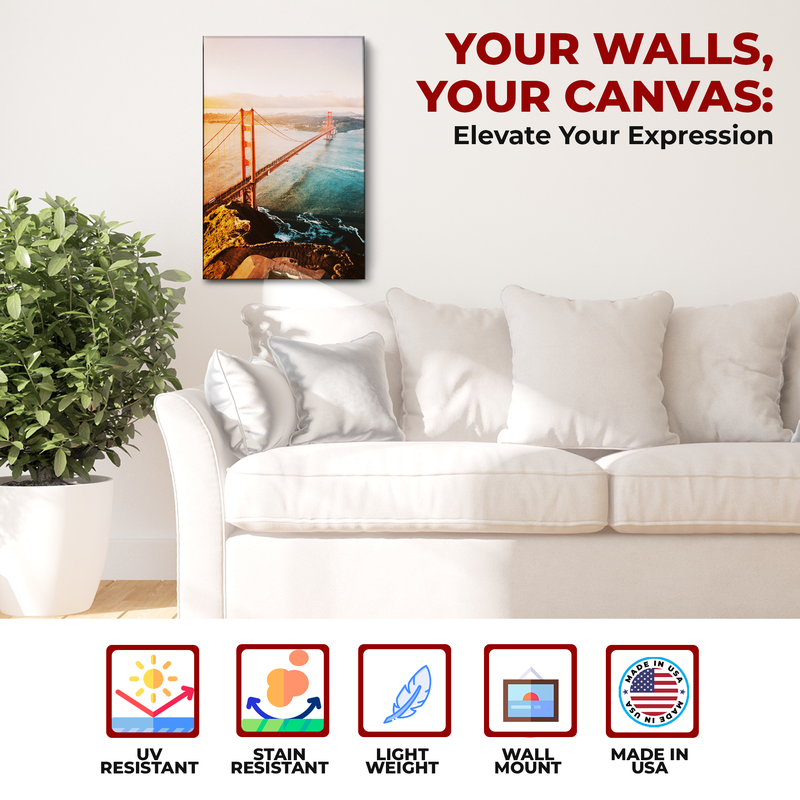 GOLDEN GATE BRIDGE CANVAS DECOR