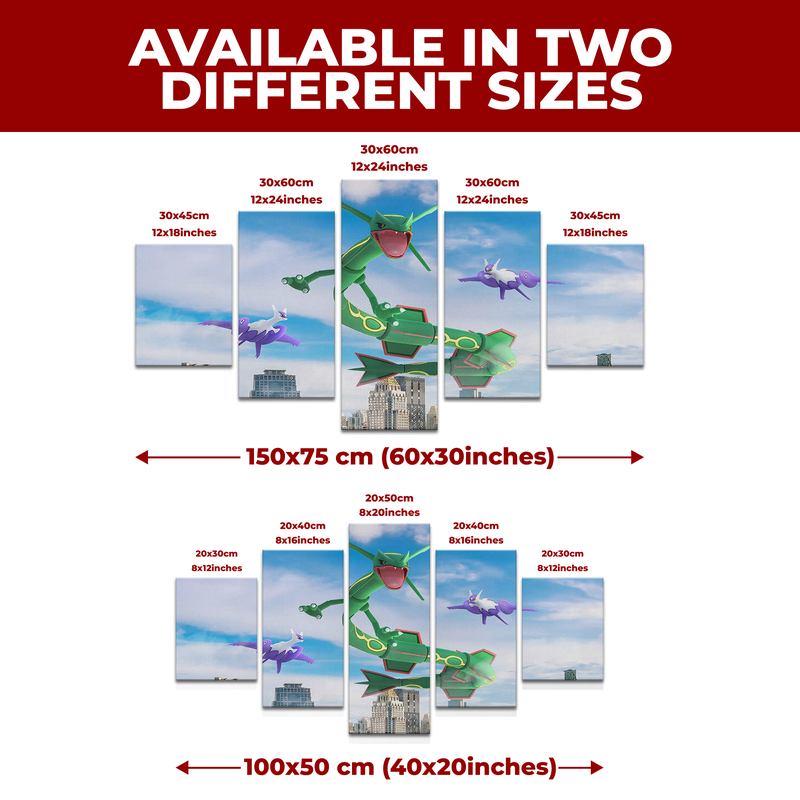 POKEMON GO WALL CANVAS