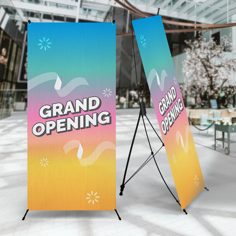 GRAND OPENING X-BANNER
