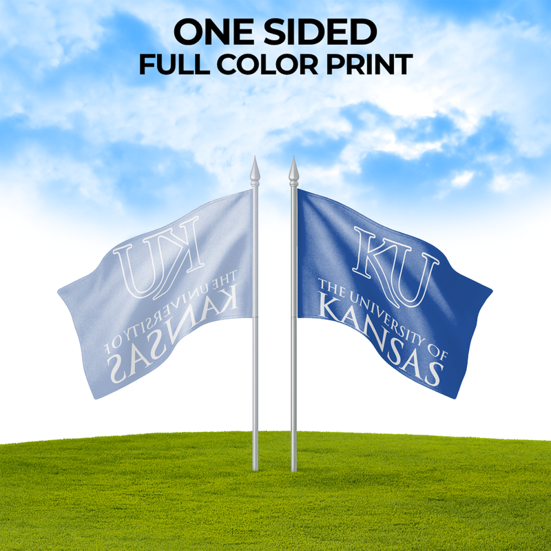 KANSAS UNIVERSITY FLAG