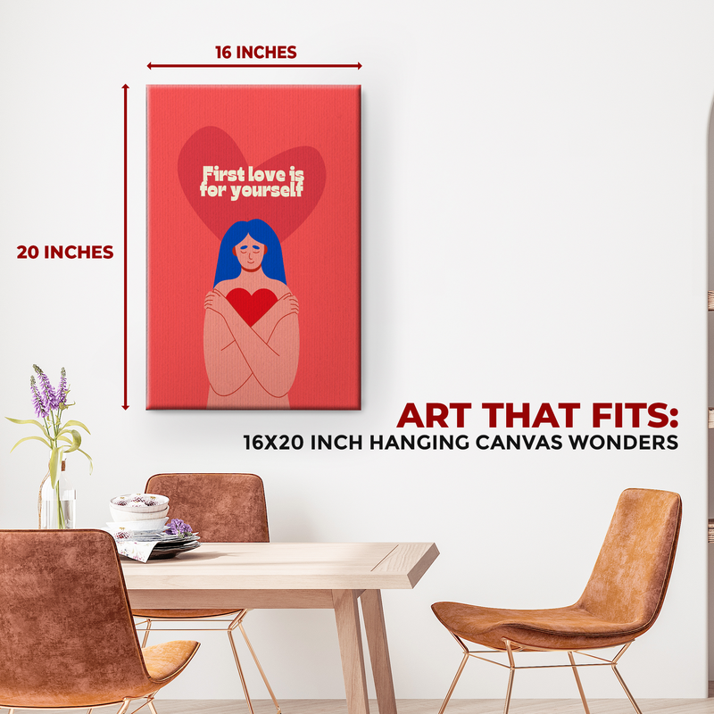 SELF LOVE DECOR CANVAS