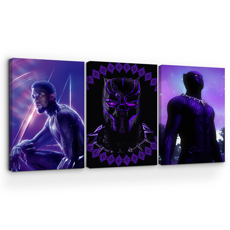 BLACK PANTHER CANVAS DECOR