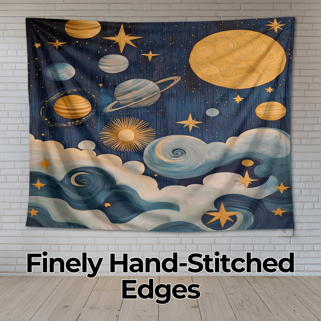 CELESTIAL HARMONY WALL TAPESTRY
