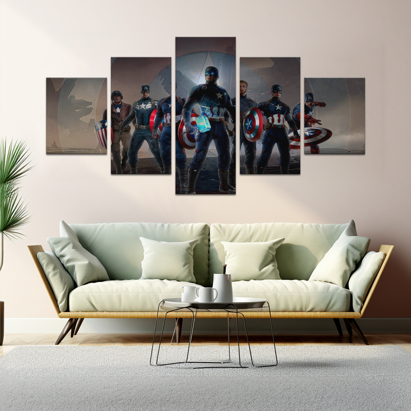 MARVEL CAPTAIN AMERICA WALL CANVAS