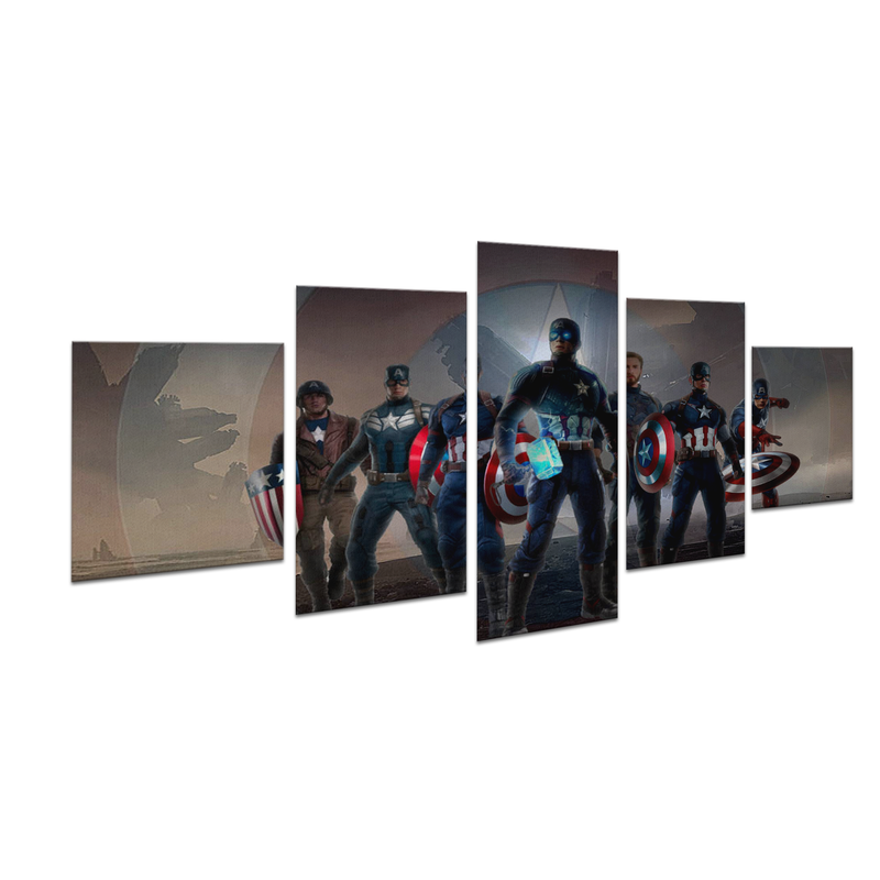 MARVEL CAPTAIN AMERICA WALL CANVAS