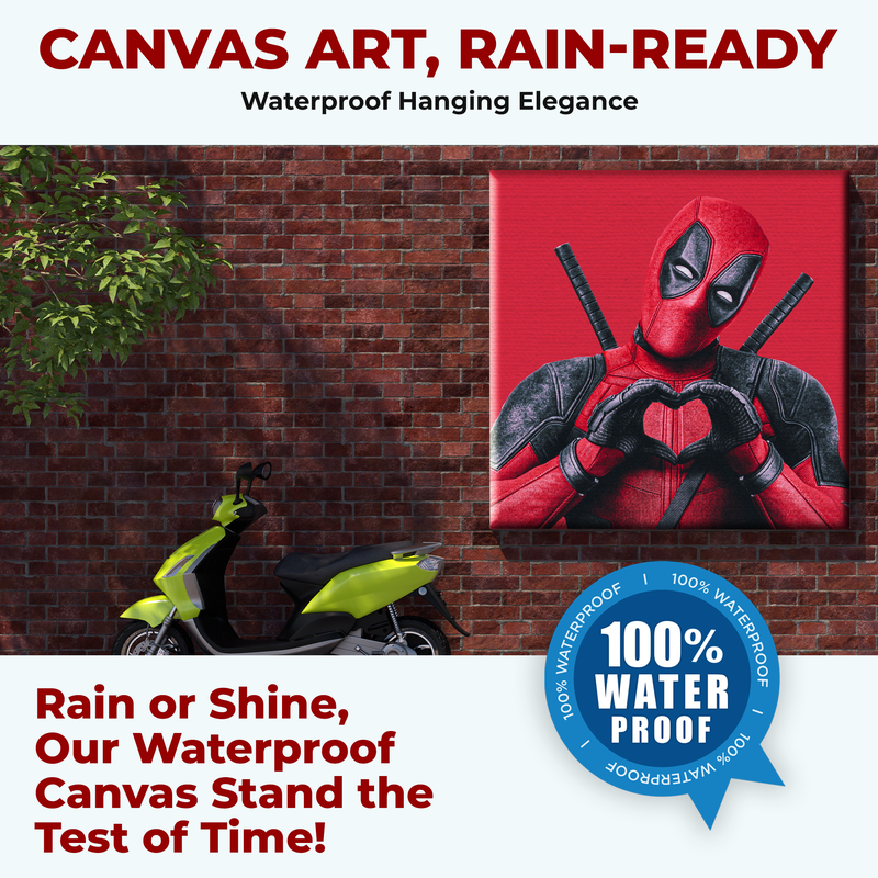 DEADPOOL WALL CANVAS DECOR