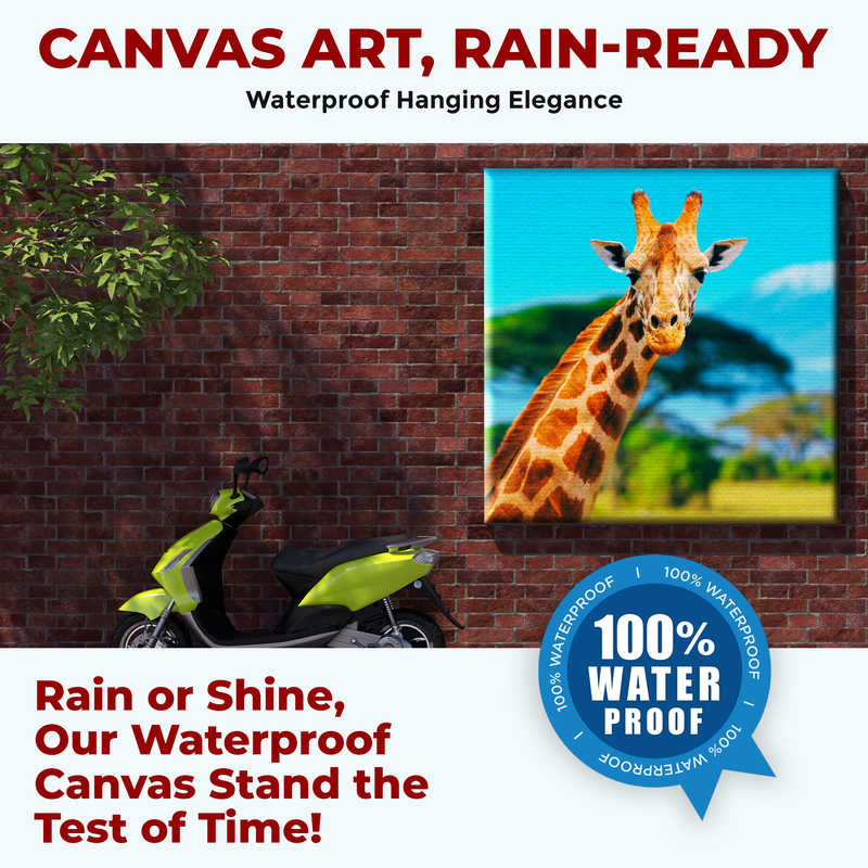 GIRAFFE DECOR CANVAS