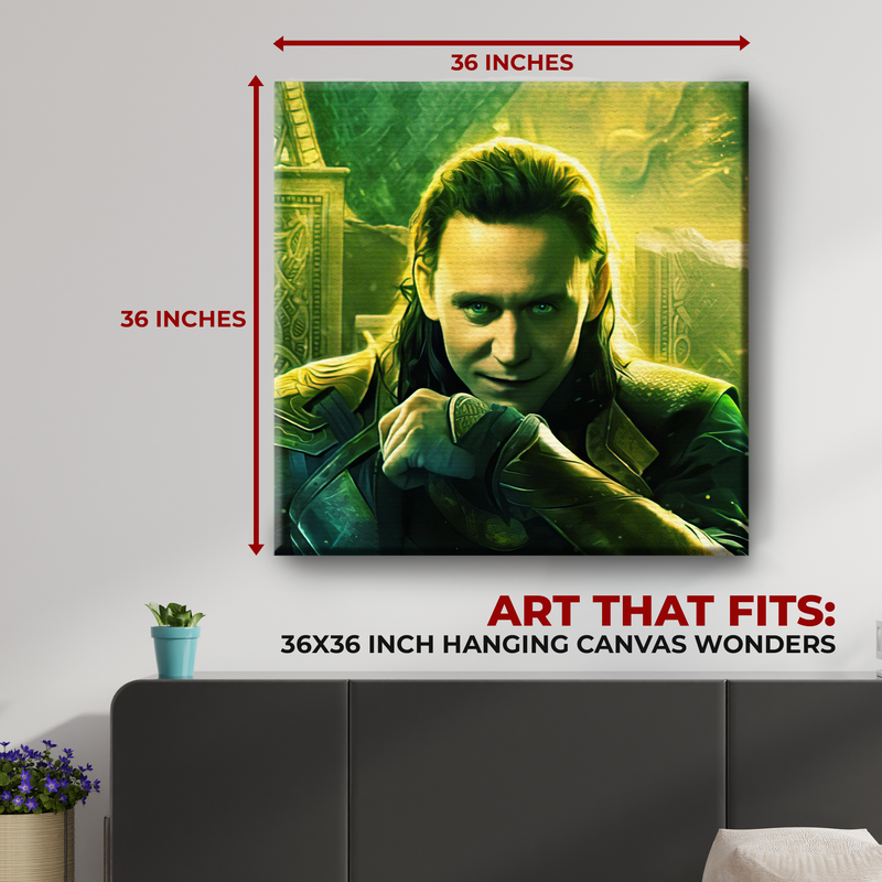 LOKI WALL CANVAS DECOR