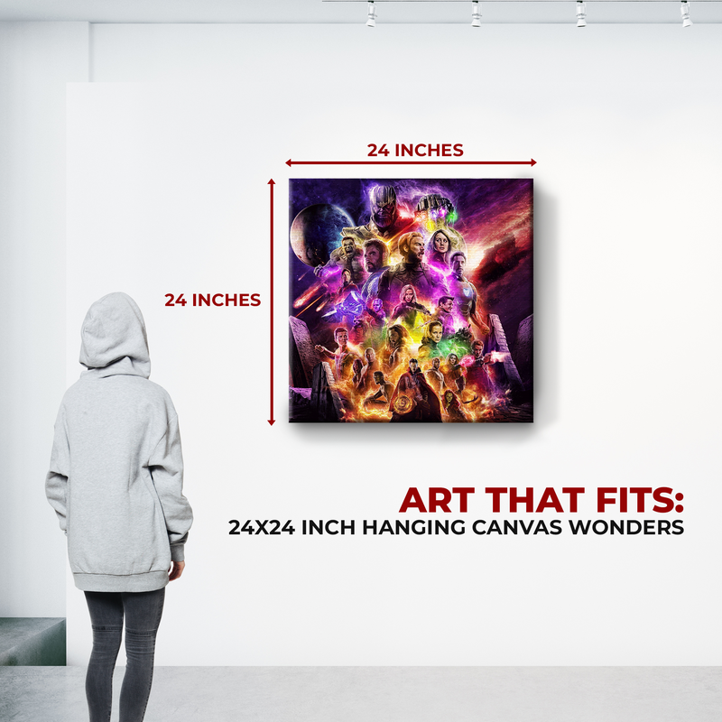 AVENGERS WALL CANVAS DECOR