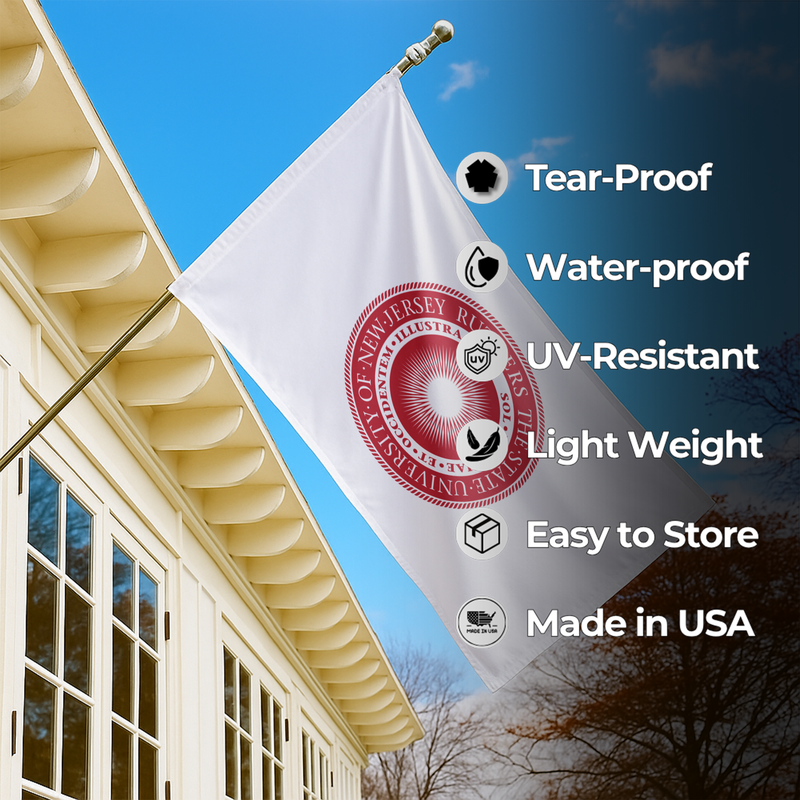 RUTGERS UNIVERSITY FLAG
