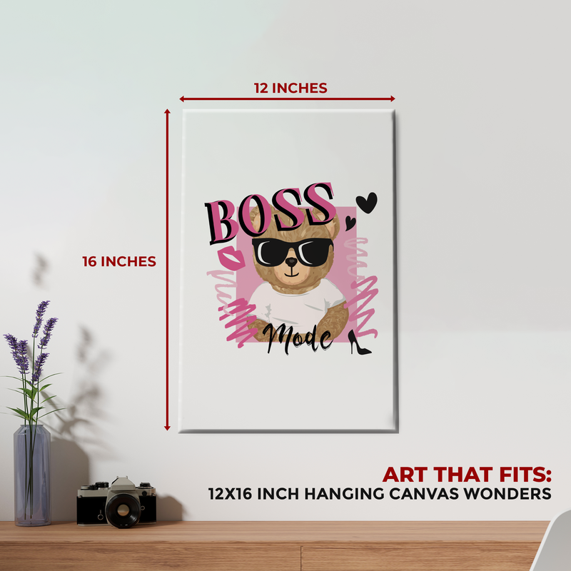 BOSS MODE DECOR CANVAS