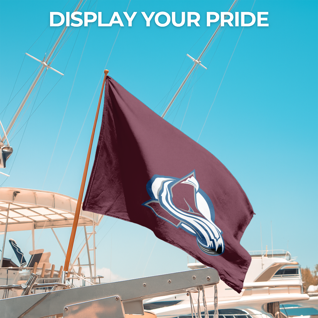 COLORADO AVALANCHE FLAG