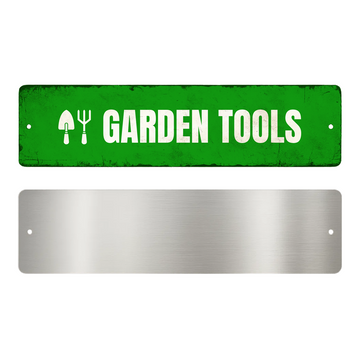GARDEN TOOLS SIGN