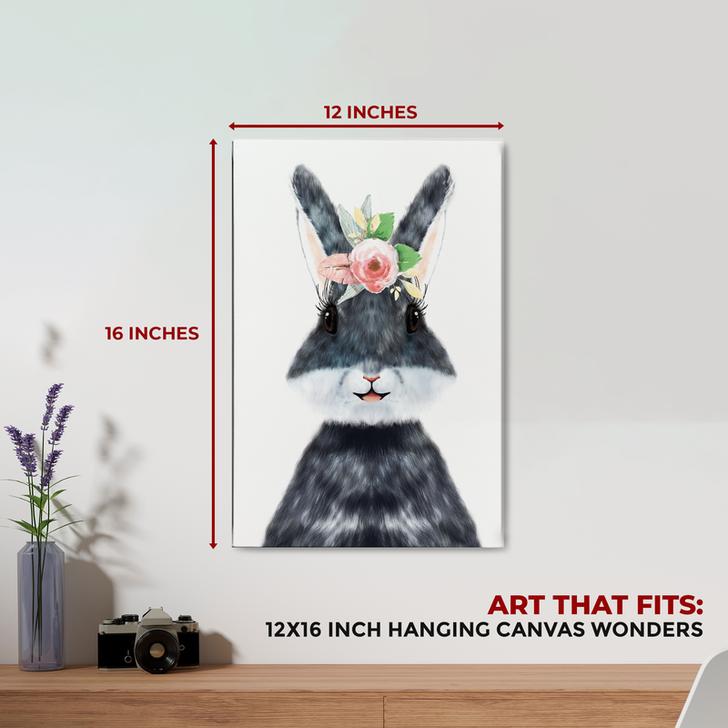 MS. BUNNY/ RABBIT DECOR CANVAS