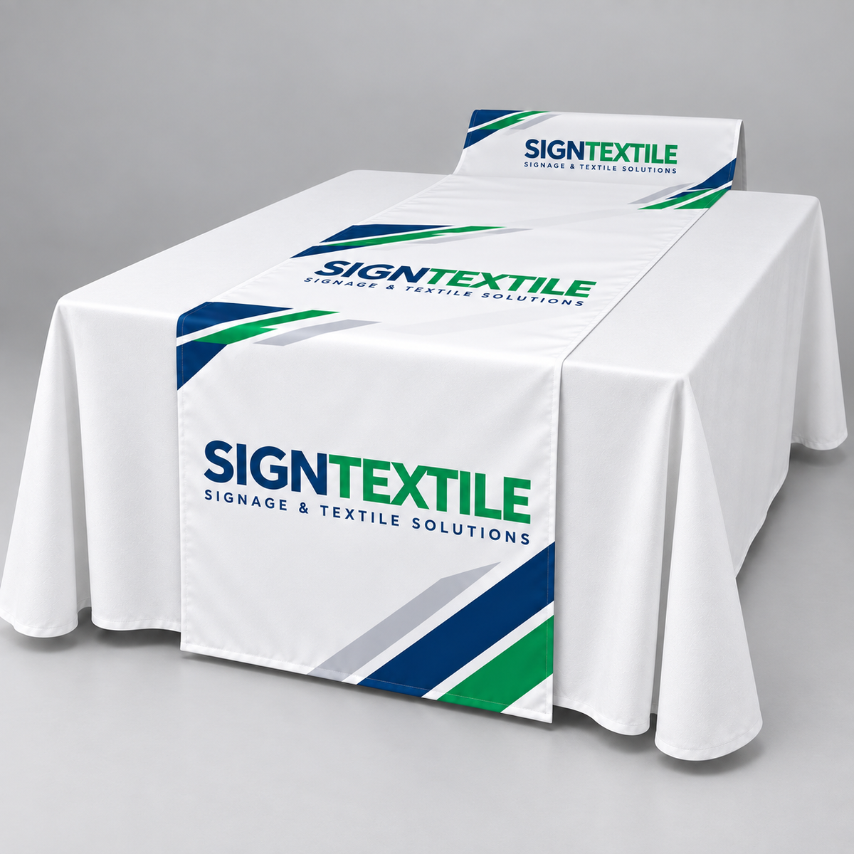 WHITE TABLE RUNNER