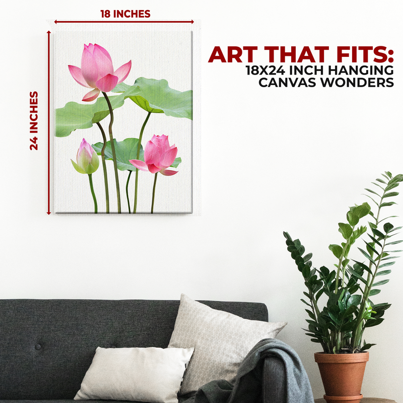 LOTUS FLOWER CANVAS