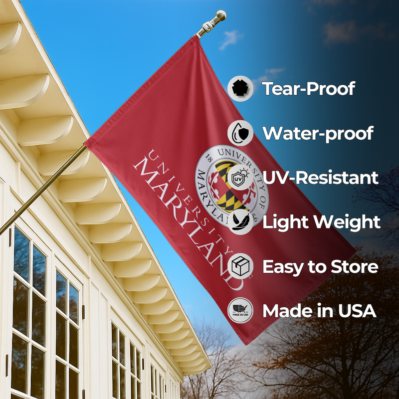 MARYLAND UNIVERSITY FLAG
