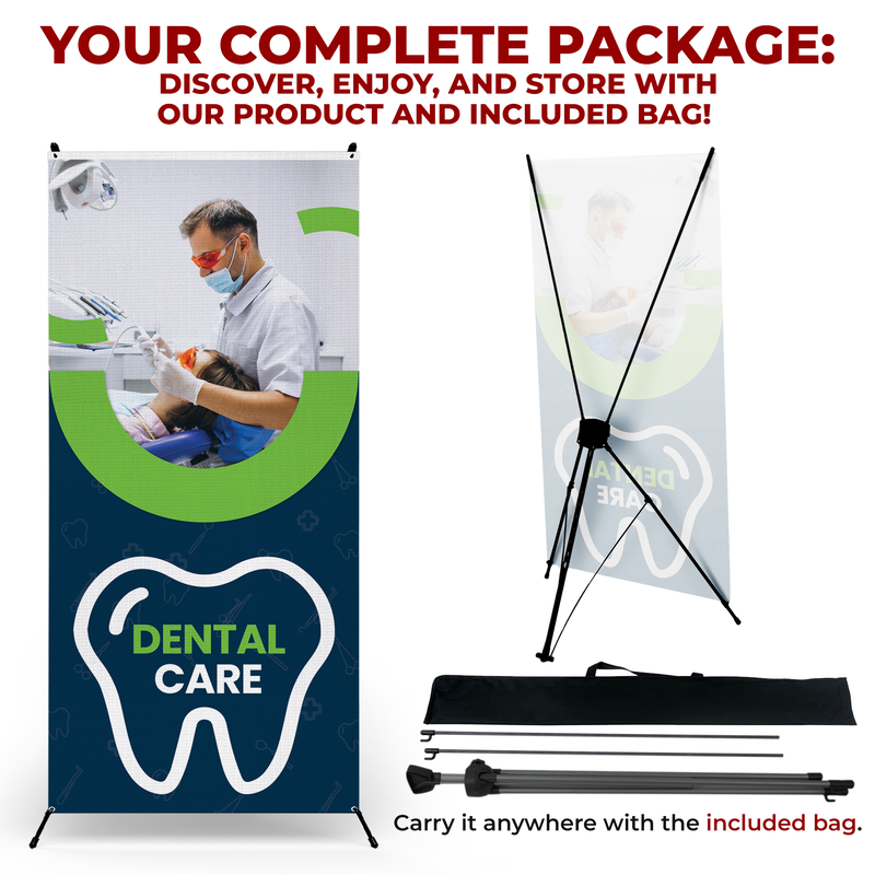 DENTAL CARE X-BANNER