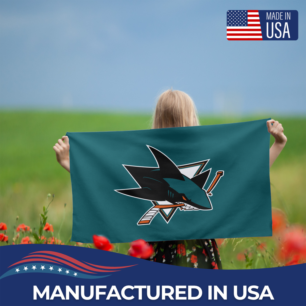 SAN JOSE SHARKS FLAG